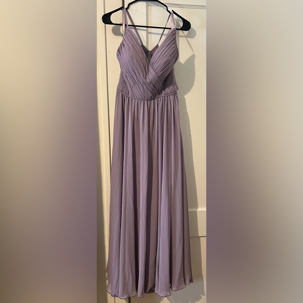 Chic Lavender A-Line Women's Dress